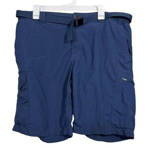 Columbia Navy Cargo Style Outdoor Athletic Shorts